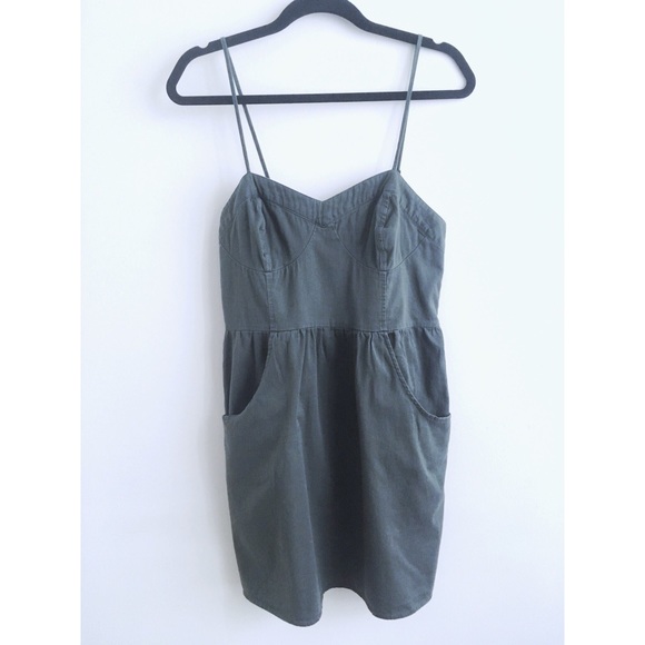 Mossimo Supply Co. Dresses & Skirts - FLASH SALE! Olive Green Bustier Dress